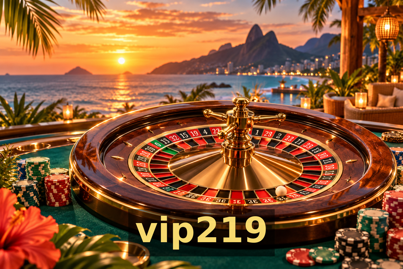 Streaming 4K no cassino ao vivo da vip219